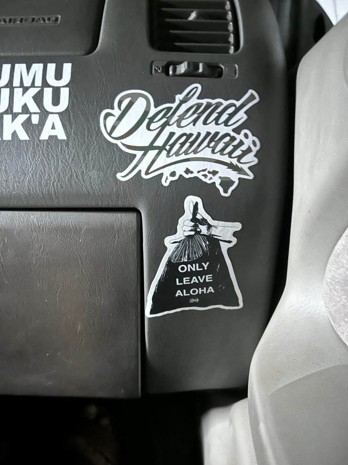 Only Leave Aloha Sticker