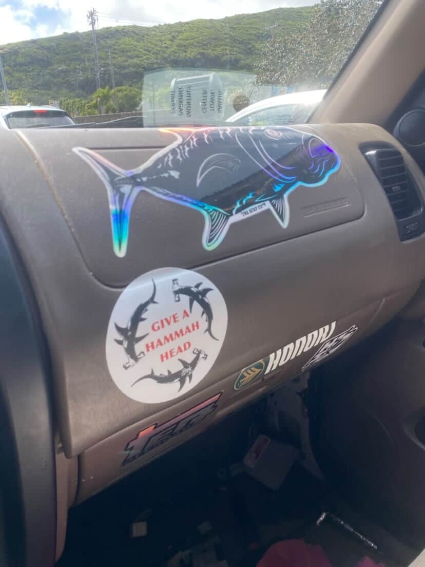 Give a Hammah Head Sticker