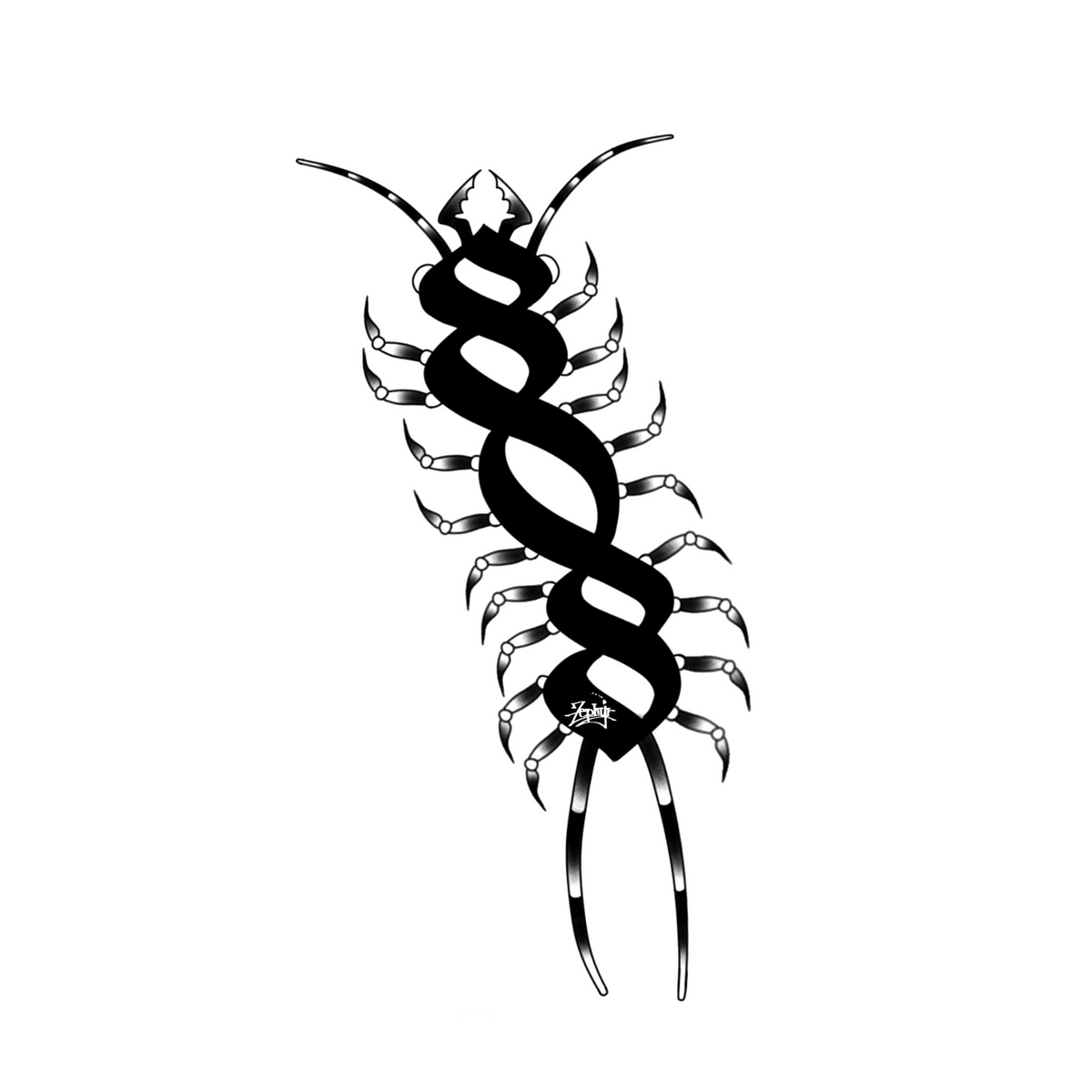 808 Centipede Sticker